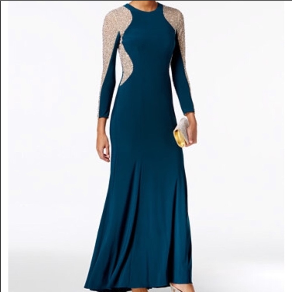 Xscape embellished dress